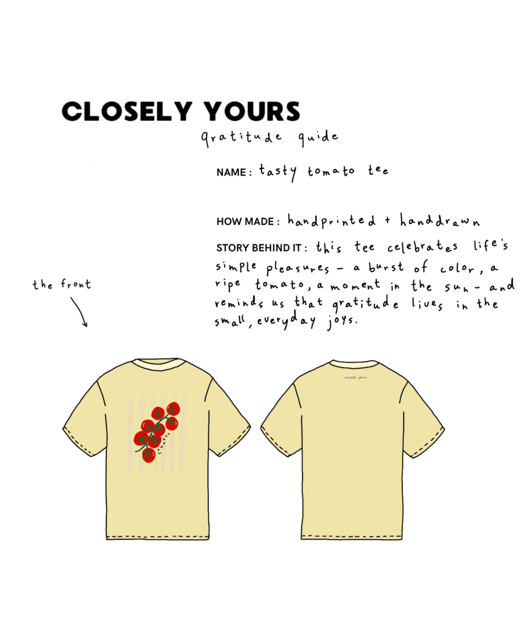 TASTY TOMATO TEE