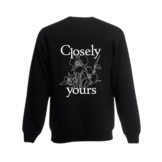 Closely yours Closely yours Sweater BLOOMING SWEATER BLACK -Closely yours-