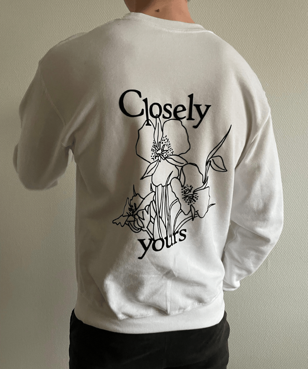 BLOOMING SWEATER WHITE - Closely yours