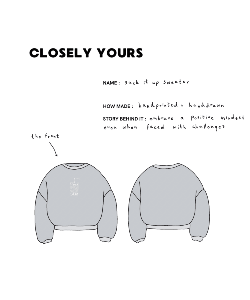 SUCK IT UP SWEATER - Closely yours