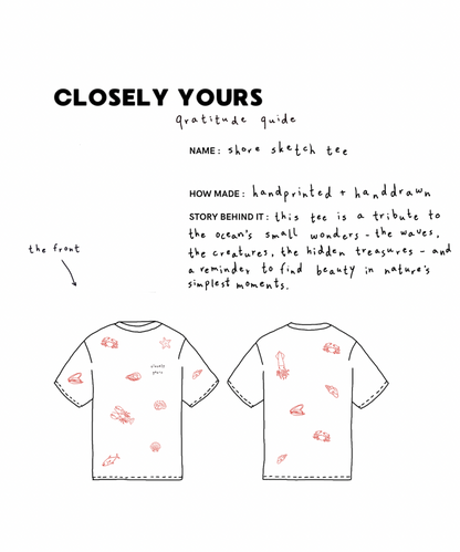 SHORE SKETCH TEE