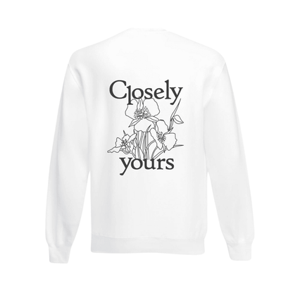 Closely yours Closely yours Sweater BLOOMING SWEATER WHITE -Closely yours-