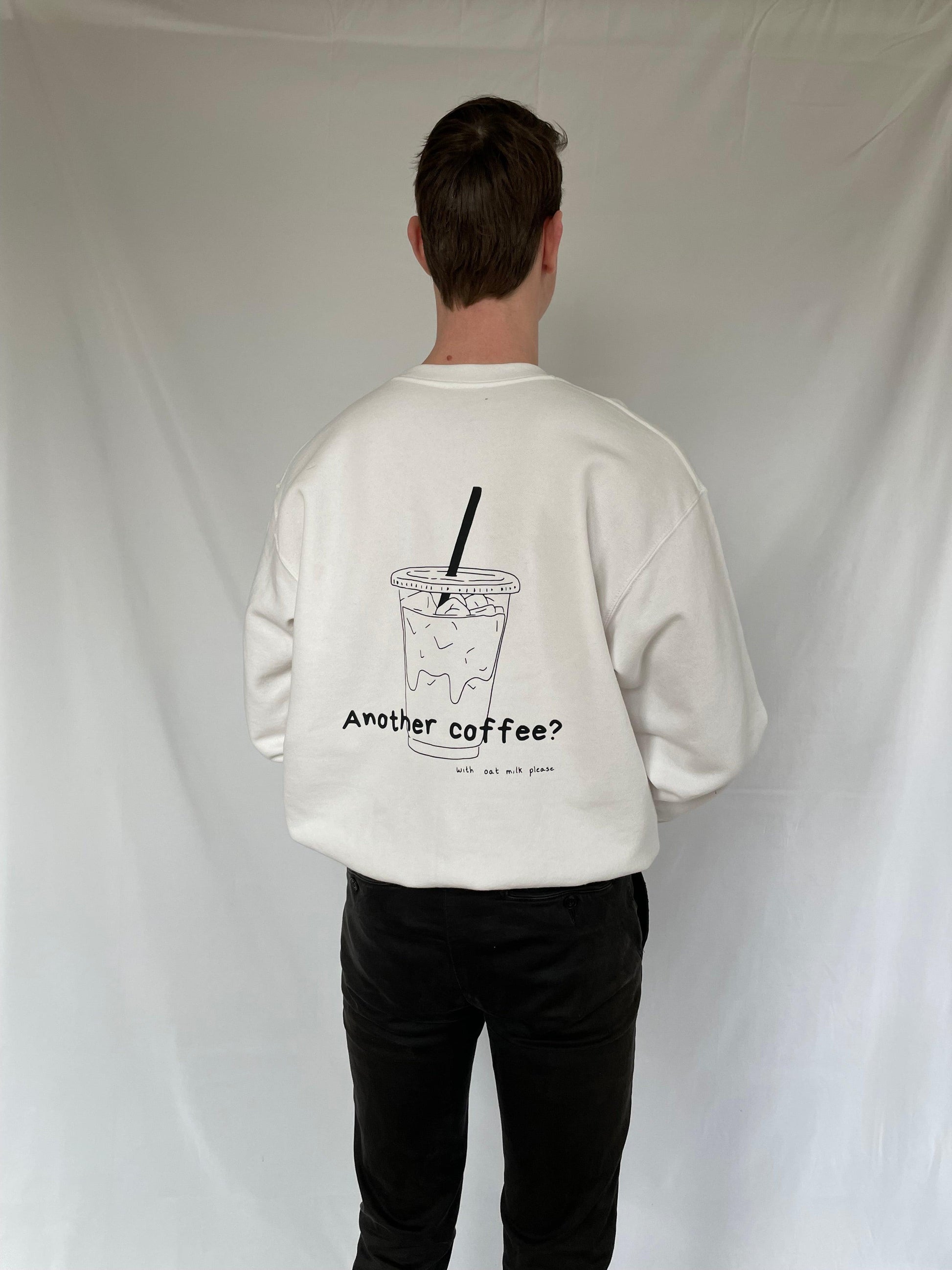 ANOTHER COFFEE SWEATER Coffee oat milk clothing