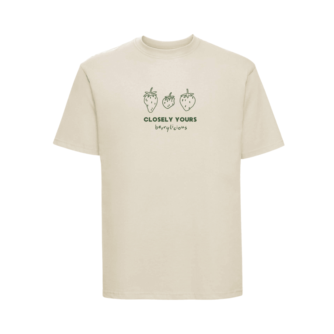 Handmade tee that is made with love for our healthy fans