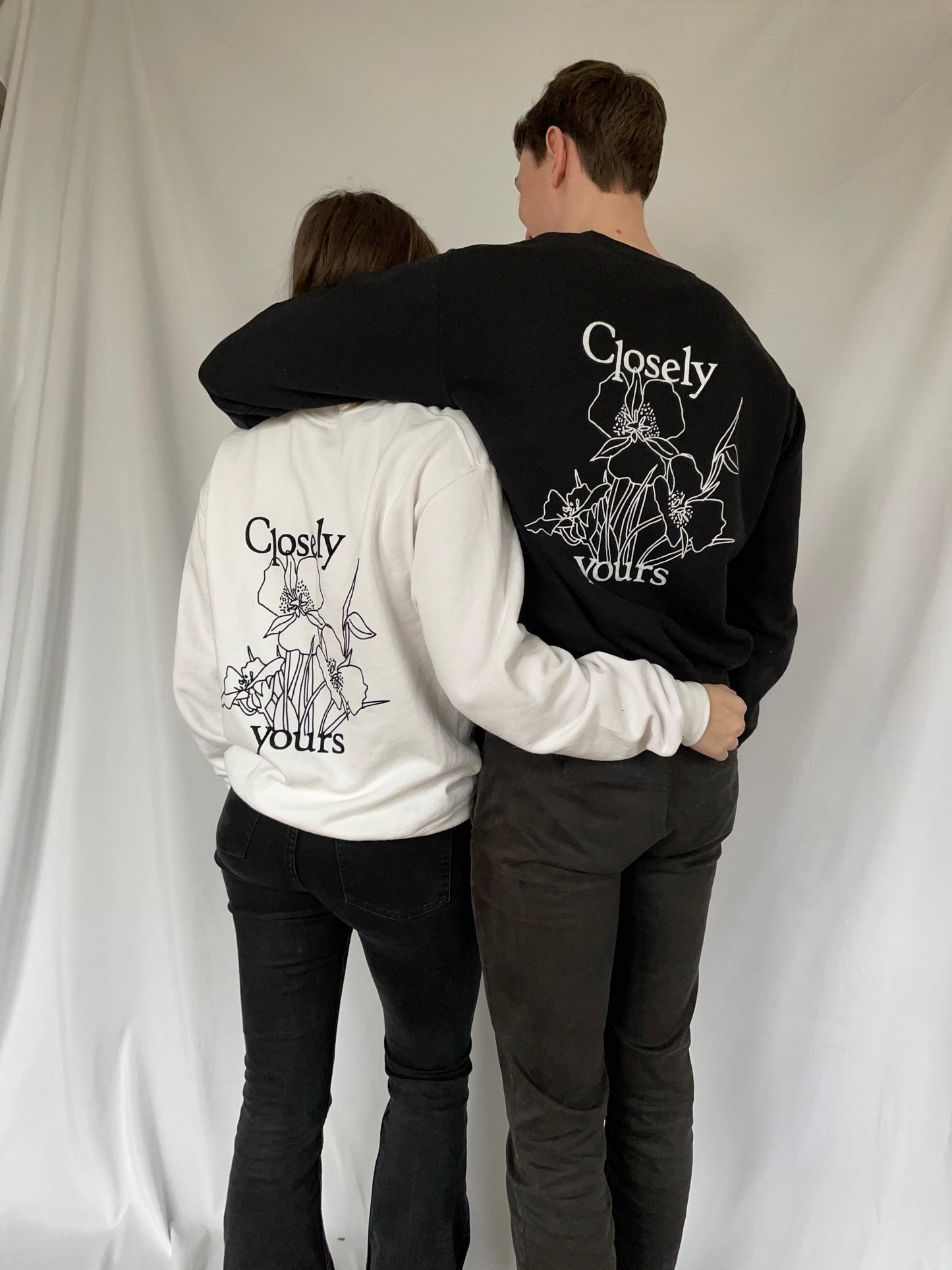 Closely yours Closely yours Sweater BLOOMING SWEATER BLACK -Closely yours-