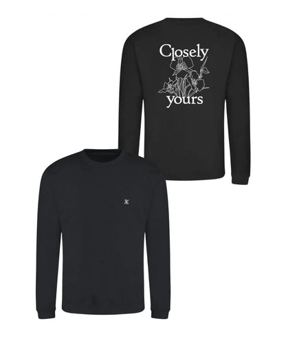 BLOOMING SWEATER BLACK