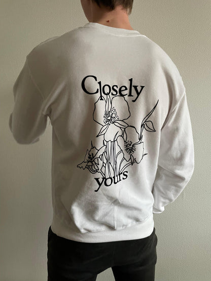 Closely yours Closely yours Sweater BLOOMING SWEATER WHITE -Closely yours-